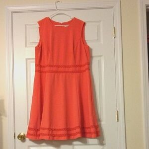 Charming Coral Plus Size Dress